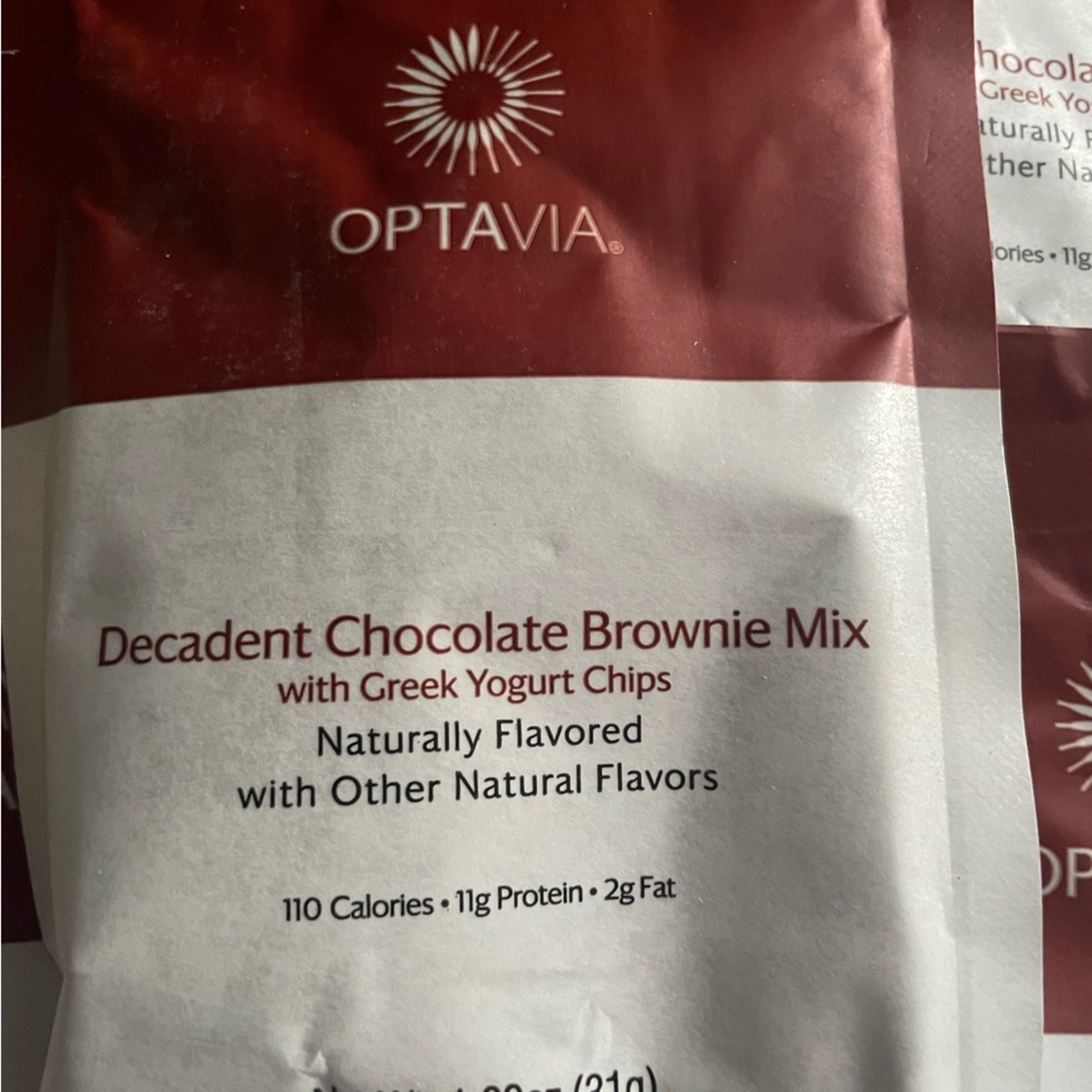 New -Optavia - Decadent Chocolate Brownie Mix - 5 packages - Exp. 4-13/25
